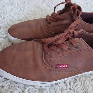 Levi’s Men’s Brown Lace Up Casual Sneakers Shoes Size 10